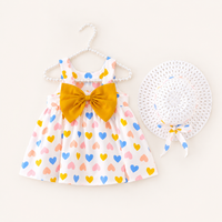 Girls Heart Sequin Fly Sleeve Dress | মেয়েদের হার্ট সিকুইন ফ্লাই স্লিভ ড্রেস
