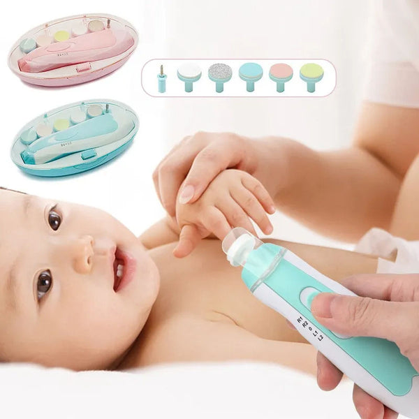 Baby Electric Nail Trimmer & Polisher Set | বেবি ইলেকট্রিক নেইল ট্রিমার ও পলিশার সেট
