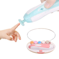 Baby Electric Nail Trimmer & Polisher Set | বেবি ইলেকট্রিক নেইল ট্রিমার ও পলিশার সেট