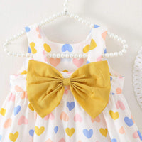 Girls Heart Sequin Fly Sleeve Dress | মেয়েদের হার্ট সিকুইন ফ্লাই স্লিভ ড্রেস