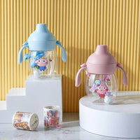 Baby Duck Beak Cartoon Straw Water Cup 280ml | বেবি ডাক বিক কার্টুন স্ট্র ওয়াটার কাপ ২৮০ মিলি