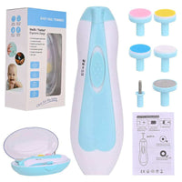Baby Electric Nail Trimmer & Polisher Set | বেবি ইলেকট্রিক নেইল ট্রিমার ও পলিশার সেট