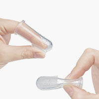 Baby Silicone Finger Toothbrush with Case | বেবি সিলিকন ফিঙ্গার টুথব্রাশ উইথ কেস