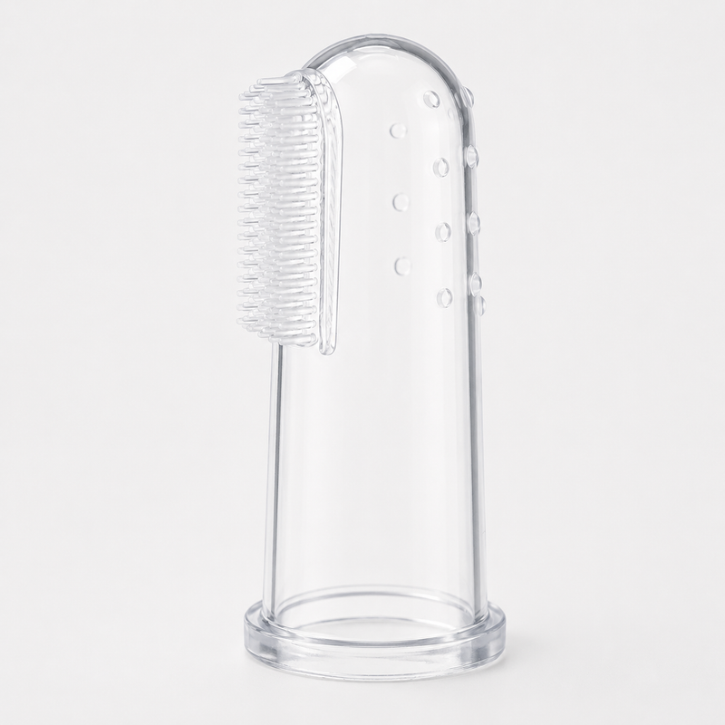Baby Silicone Finger Toothbrush with Case | বেবি সিলিকন ফিঙ্গার টুথব্রাশ উইথ কেস
