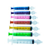 Baby Silicone Nasal Aspirator Syringe 10ml (2pcs/Set) | বেবি সিলিকন ন্যাজাল অ্যাসপিরেটর সিরিঞ্জ ১০ মি.লি. (২টি/সেট)