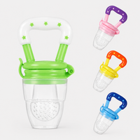Baby BPA Free Silicone Fruit & Vegetable Feeder Nibbler | বেবি BPA ফ্রি সিলিকোন ফ্রুট ও ভেজিটেবল ফিডার নিবলার
