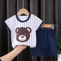 Kids 100% Cotton T-Shirt & Shorts Set | বাচ্চাদের ১০০% কটন টি-শার্ট ও শর্টস সেট