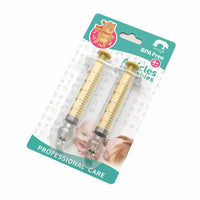 Baby Silicone Nasal Aspirator Syringe 10ml (2pcs/Set) | বেবি সিলিকন ন্যাজাল অ্যাসপিরেটর সিরিঞ্জ ১০ মি.লি. (২টি/সেট)