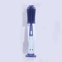 Baby BPA Free Silicone Bottle & Nipple Cleaning Brush Set | বেবি BPA ফ্রি সিলিকোন বোতল ও নিপল ক্লিনিং ব্রাশ সেট