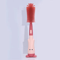 Baby BPA Free Silicone Bottle & Nipple Cleaning Brush Set | বেবি BPA ফ্রি সিলিকোন বোতল ও নিপল ক্লিনিং ব্রাশ সেট