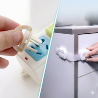 Baby Safety Combo Kit (Electric Socket Cover + Drawer Lock)